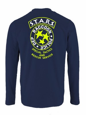 Tričko s dlouhým rukávem S.T.A.R.S. R.P.D. Special Tactics and Rescue Service