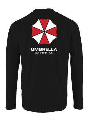 Tričko s dlouhým rukávem Umbrella Corporation Backside