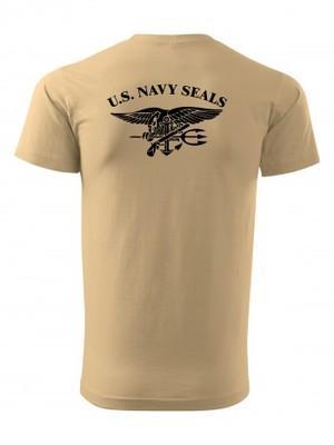 Tričko United States NAVY SEALS BACKSIDE