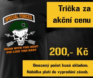 akční trika za 200,- Kč